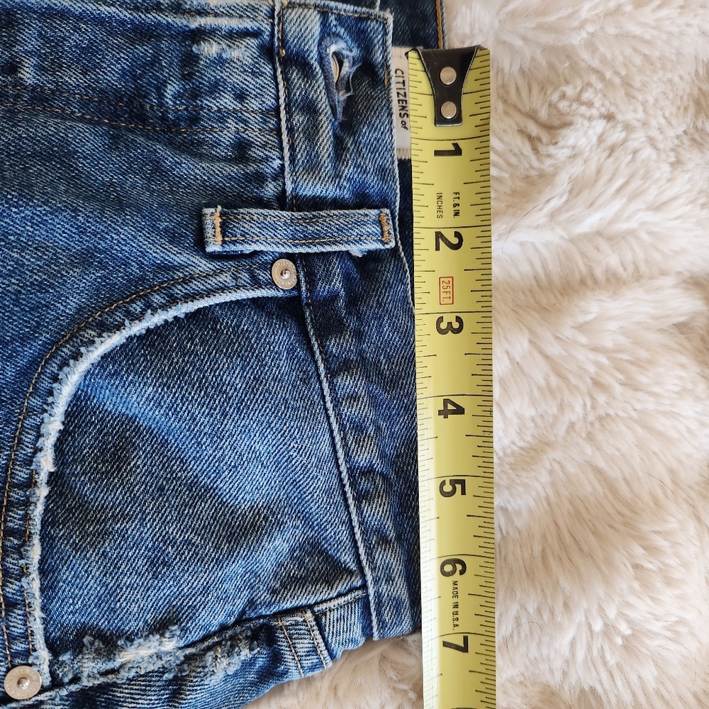 Citizens of Humanity Premium Vintage Wide Leg Cropped Jeans - Picture 9 of 10